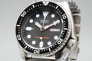 Vintage *Exc+5* SEIKO BLACK BOY 7S26-0020 Divers 200m Men Automatic Watch - Picture 1 of 12