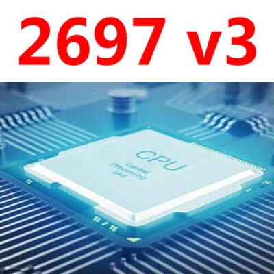 Intel Xeon E5-2697 V3 2.6GHz SR1XF 14 Cores 28 Threads LGA2011-3 CPU Processor - Image 1 of 3