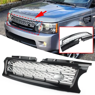 Fit Land Rover Range Rover Sport L320 LR030349 Front Bumper Upper Vent Grille - Image 1 of 4