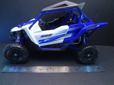 New Ray 1:18 Scale Yamaha YXZ 1000R Blue / WHite - Image 1 of 4