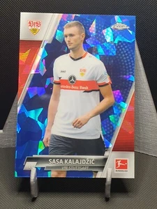 2021-22 Topps Chrome Bundesliga Sapphire Sasa Kalajdžić - VfB Stuttgart #88 - Picture 1 of 2