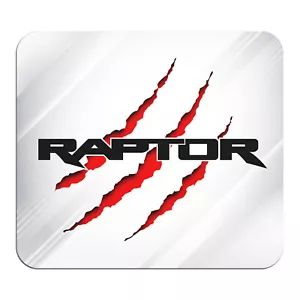 Ford F-150 Raptor Claw Marks White Graphic PC Mouse Pad for Gaming and Office - Picture 1 of 4