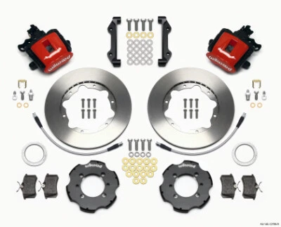 Kit Freno Trasero Combinado Wilwood - Rotor LISO, Pinza ROJA - 12-19 Fiat 500 Foto 1 de 2