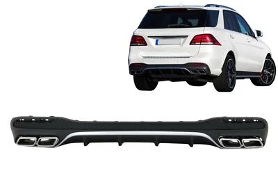 Difusor Consejos para Mercedes GLE W166 SUV Sport Line 15-18 - Imagen 1 de 4