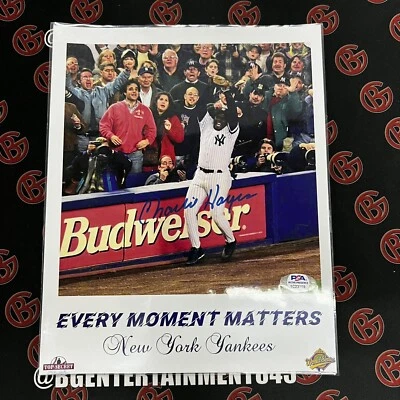 Charlie Hayes Autographed New York Yankees 8x10 Photo Signed PSA Certified. - Imagem 1 de 3