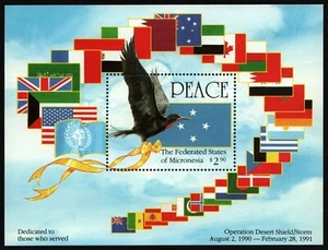 Micronesia 1991 - Mi-N.o Bloque 9 ** - Estampillada sin montar o nunca montada - Pájaros / Pájaros - Imagen 1 de 1