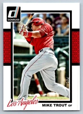 Mike Trout 2014 Donruss #301 - Image 1 of 2