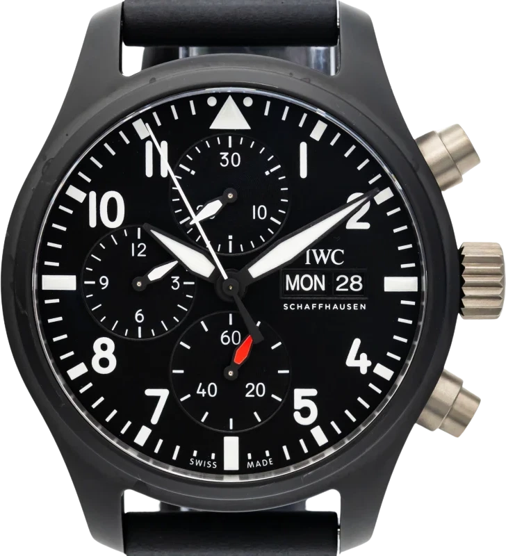IWC Pilot's Watches Men's Black Watch - IW389401