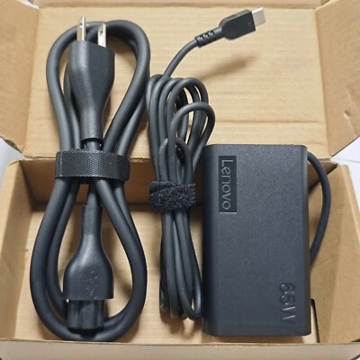 SZCGROUG Genuine 65W USB C Type C Adapter Charger For Lenovo ADLX65YSCC3A Slim Round Tip