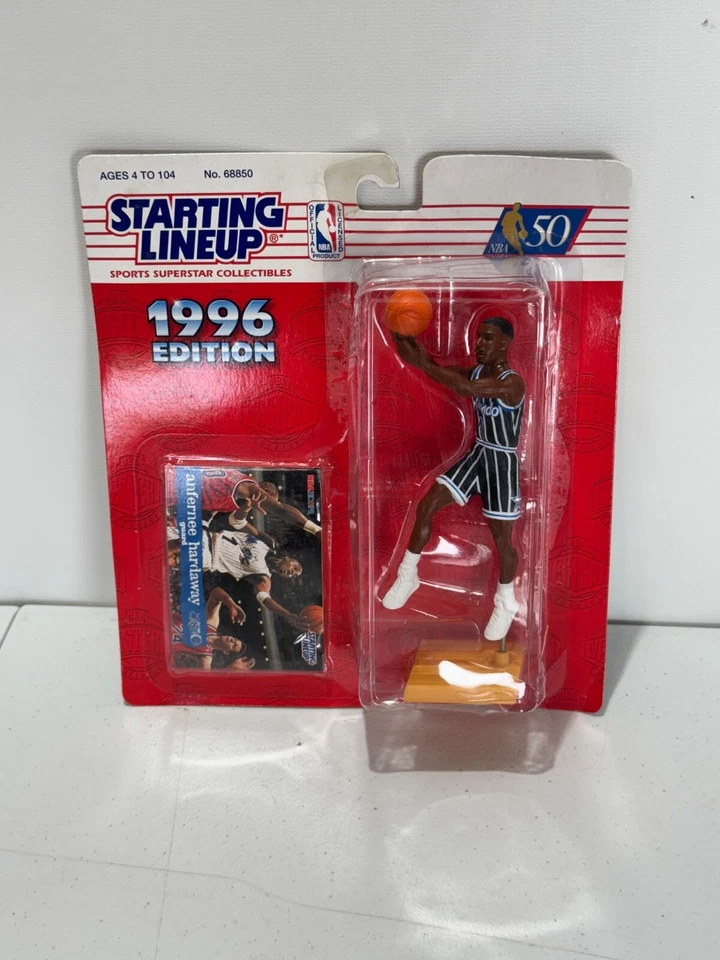 Баскетбольная стартовая фигурка NBA (1996) Anfernee Hardaway Orlando Magic Figure - Изображение 1 из 4