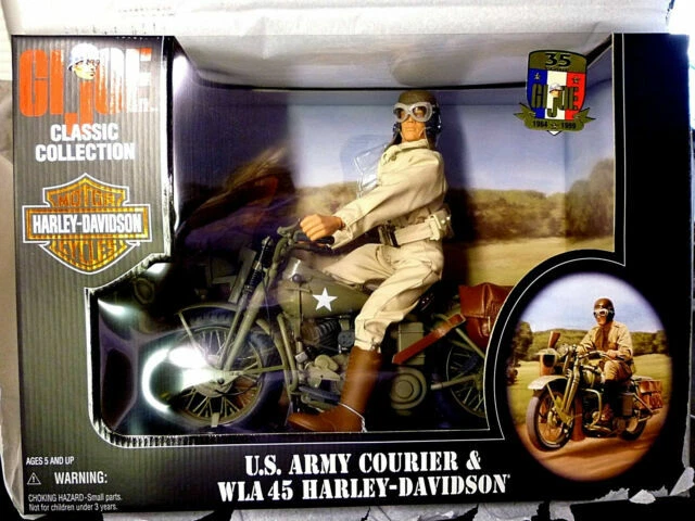 G.I. Joe Military & Adventure 1:6 Motorbike Action Figures for
