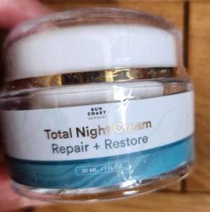 Sun Coast Sciences Total Night Cream Repair + Restore , 1 Oz - Picture 1 of 3