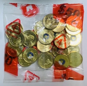 2020 Australian 75th Anniversary of The End Of WWII $2 Coin Bag - 25 Coins - Picture 1 of 2