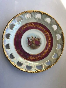 Yamasen Gold Collection Fine Porcelain Decorative Plate Japan 24CT Gold Plated. - Picture 1 of 5