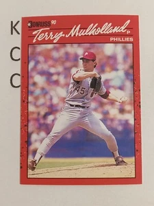 1990 Donruss Baseball Philadelphia Phillies #515 Terry Mulholland - Foto 1 di 2