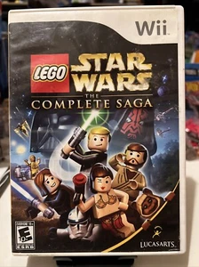 Wii- Lego-Star Wars /Complete Saga (2005-2007) (NOT TESTED) - Picture 1 of 5