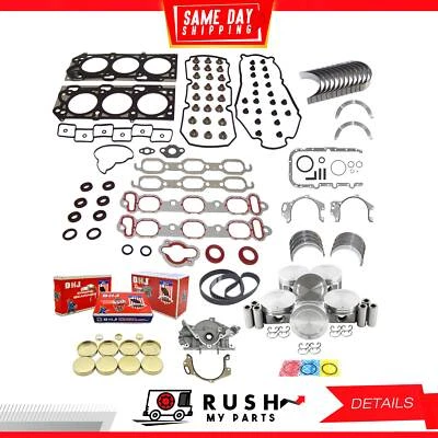 99-02 Master Engine Rebuild Kit For Chrysler Dodge 300M 3.5L V6 SOHC DNJ EK1143M - Image 1 of 4