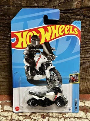 Hot Wheels Blanco Ducati DesertX, HW: Moto, (1/5) 1:64 Die Cast Moto Foto 1 de 3