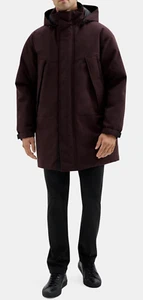 Neu mit Etikett Theory DAUNENPARKA aus gebundenem Poly-Wollmischung Herren L UVP $ 925,00 - Bild 1 von 3