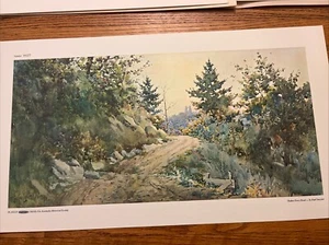 Paul Sawyier Shaker Ferry Road Limited Watercolor Print Limited Edition - Picture 1 of 9