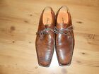 OLIVER SWEENEY/CLARKS MENS TONAL BROWN ALL LEATHER BROGUES SIZE 9.5 G IMMACULATE