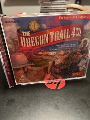 The Oregon Trail 4th Edition The Learning Company for PC - 3 CD set No CD Key - Image 1 of 4