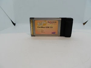 DELOCK CARDBUS USB 2,0 2 PORT 480 MBPS #WL10 - Bild 1 von 2