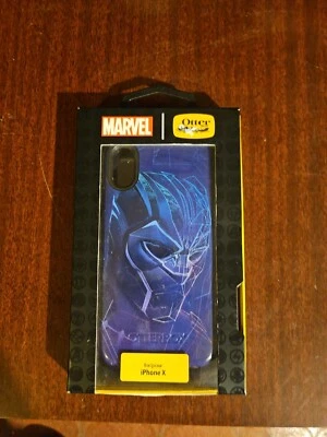 Funda OtterBox Symmetry Series Marvel Avengers para iPhone X-Xs Black Panther 🆕 Foto 1 de 2