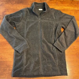 Columbia gray fleece jacket size XL 18/20 - Picture 1 of 5