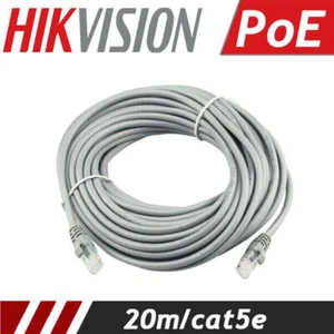 Hikvision 20 m CAT5E UTP Rj45 cavo di rete Ethernet rame massiccio per telecamera IP - Foto 1 di 14