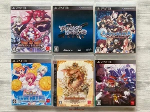 SONY PS3 Arcana Heart 3 & Phantom & Battle Fantasia & Aqua Pazza & Under Night - Picture 1 of 14