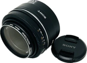 SONY Prime Lens DT 50mm F1.8 SAM SAL50F18 Zoom Lens A Mount Excellent C64 - Picture 1 of 12