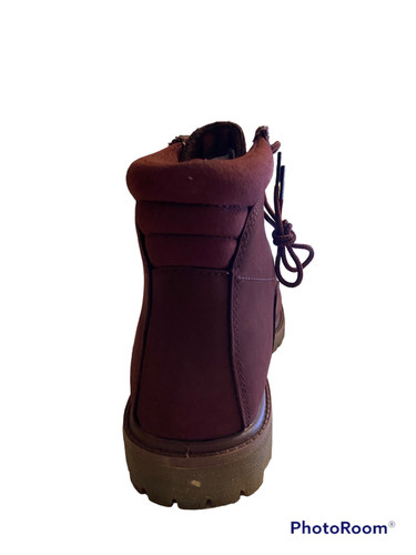 Timberland Stivali stringati impermeabili basic 6 pollici Waterville da donna bordeaux
