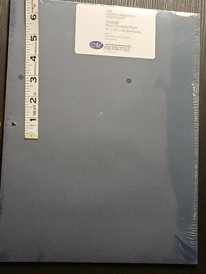 Papel de montaje fotográfico Creative Memories Classic, 9,5 x 12,5 20 hojas variedad nuevo con etiquetas Foto 1 de 4