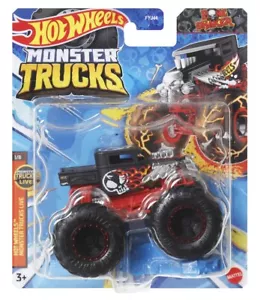 MONSTER TRUCKS HOT WHEELS LIVE 1/8 BONE SHAKER 1:64 FYJ44 MATTEL HWC64 - Imagen 1 de 1