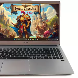 Cheap Acer Gaming Laptop FHD 15.6" IPS Intel RAM Fast 256GB SSD Win11 Computer - Picture 1 of 11
