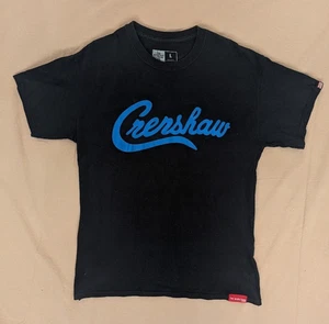 The Marathon Clothing Heavyweight "Nipsey Hustle" Logo T-Shirt schwarz CRENSHAW - L - Bild 1 von 7