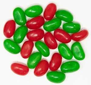 YANKEETRADERS® Holiday Red and Green Jelly Beans, Christmas Candy, 4 lb Bag - Picture 1 of 1