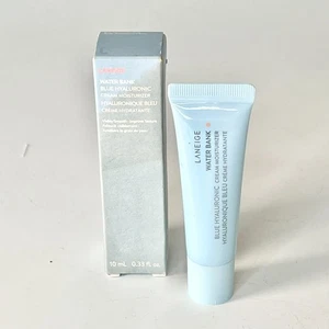 Laneige Water Bank Blue Hyaluronic Cream Moisturizer Hydration Travel .33 oz NIB - Picture 1 of 8