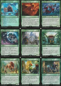 Magic The Gathering Final Fantasy 9 Cards Green Bundle Pack 1 Foil Top Left #3 - Picture 1 of 1