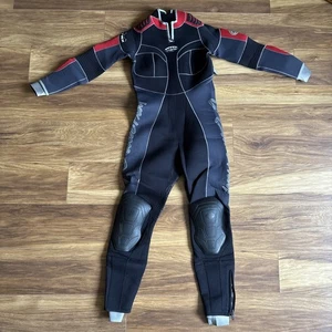 Traje de neopreno impermeable Suecia 5 mm Aquatex semiseco - damas talla XL negro y rojo - Imagen 1 de 19