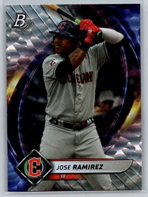 2022 Bowman Platinum - Jose Ramirez #84 Ice - Image 1 of 2