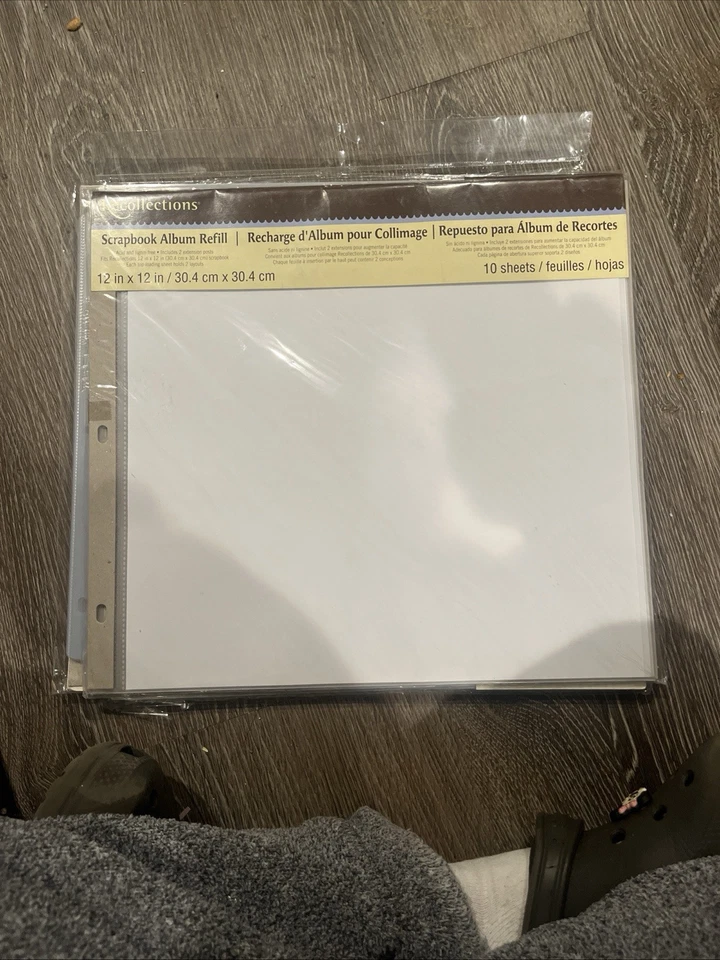 Páginas de recarga de álbum de recortes de 12" x 12" por recuerdos 10 páginas Foto 1 de 1