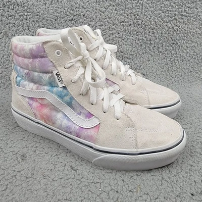 Zapatillas altas Vans Filmore Missy talla 6 multicolor tie dye corazón Foto 1 de 4