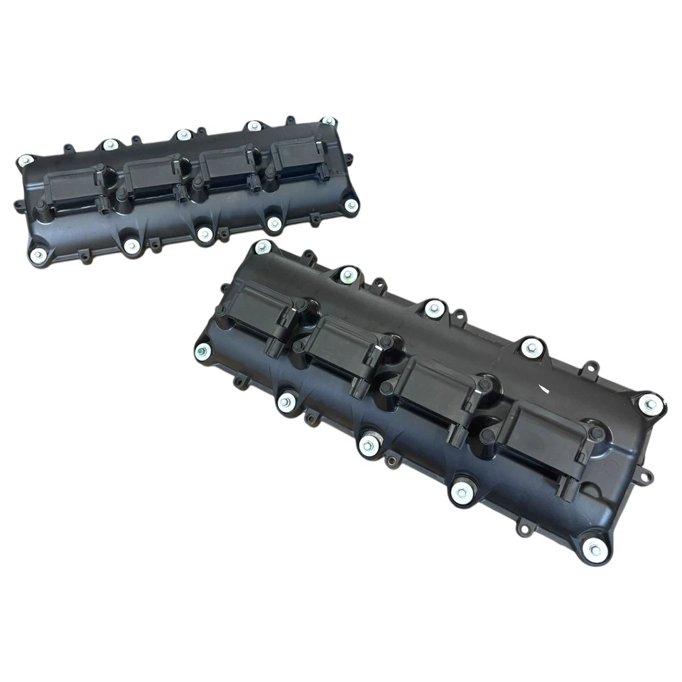 Cubierta de válvula Hemi Mopar Dodge 5,7 L 6,4 L con juego de bobinas de encendido (2) | 53022086AD Foto 1 de 4