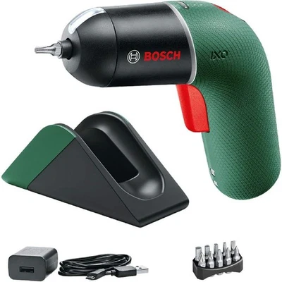 Bosch Akku-Schrauber IXO Set mit Ladestation 6. Gen.mit USB-Ladekabel 06039C7101 - Bild 1 von 4