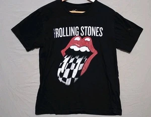 The Rolling Stones Grafik T-Shirt Gr. L Herren Konzert Tee Freizeit schwarz FLECKIG - Bild 1 von 7