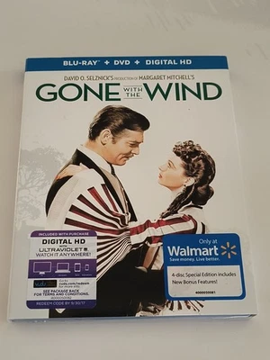 Gone With The Wind 75th Anniversary (Blu-ray + DVD + Digital HD) - Image 1 of 4