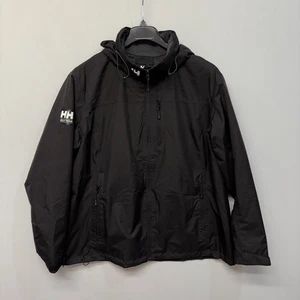 Helly Hansen Women Hooded Crew Midlayer Jacket Plus Size 3X Black D051 -10 - Picture 1 of 23