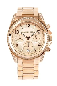 Michael Kors Ladies WATCH Blair Chronograph Watch. Rose Gold (RRP£258) - Picture 1 of 11